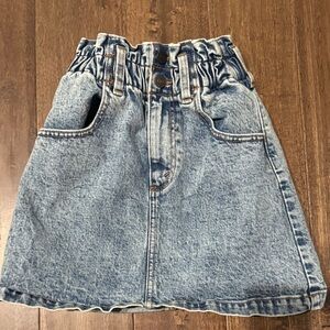 Abercrombie & Fitch Blue Denim Skirt 00